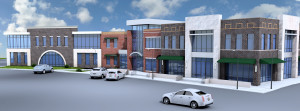 Rendering of Building I in The District